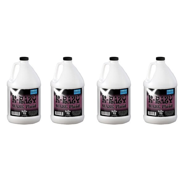 Krazy Haze Professional Haze Fluid for Martin K1 Hazers - 4 Gallon Case